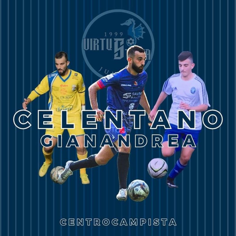 Gianandrea Celentano è un nuovo centrocampista della Virtus Stabia