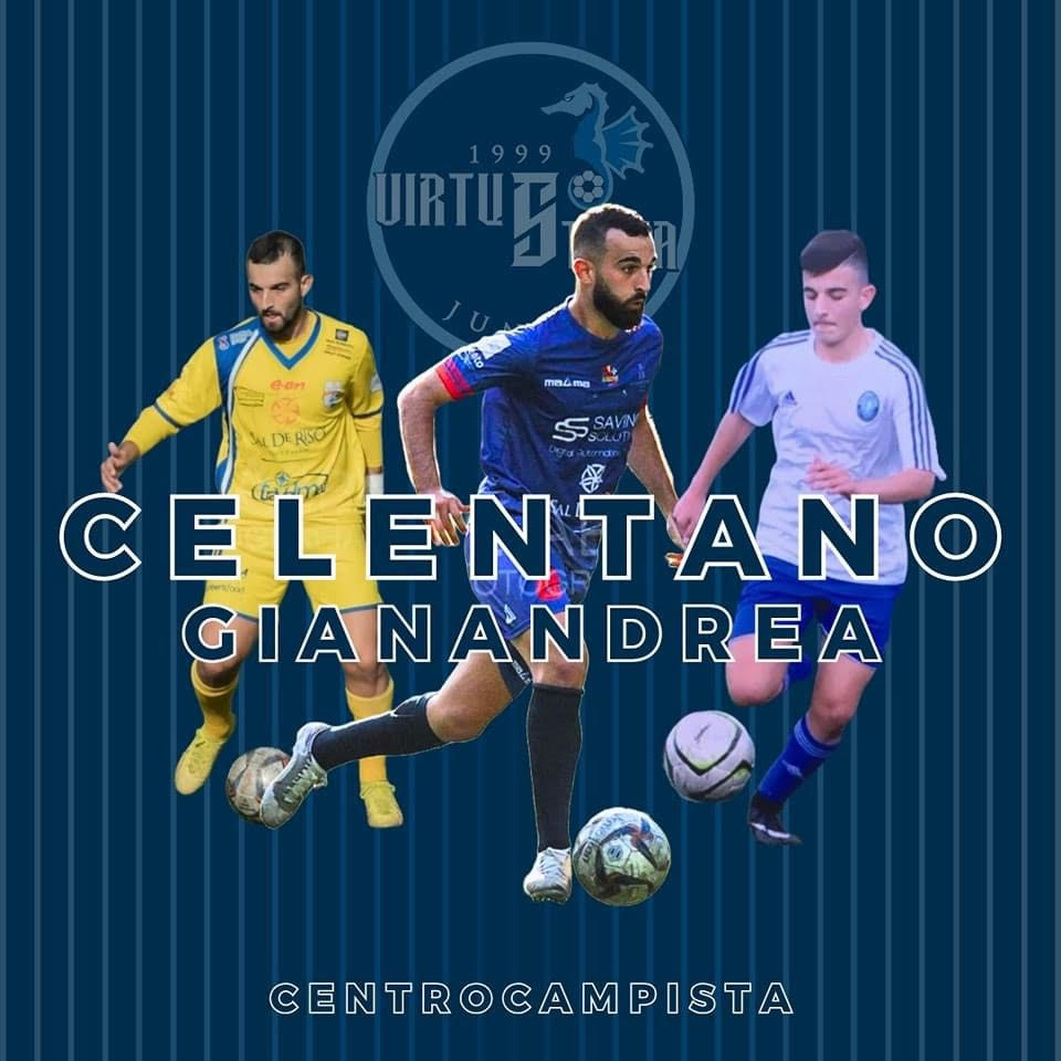 Gianandrea Celentano è un nuovo centrocampista della Virtus Stabia
