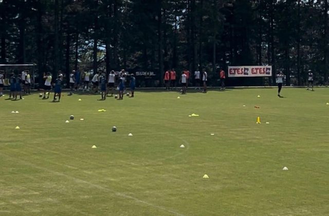 Juve Stabia termina oggi causa meteo il ritiro di Capracotta