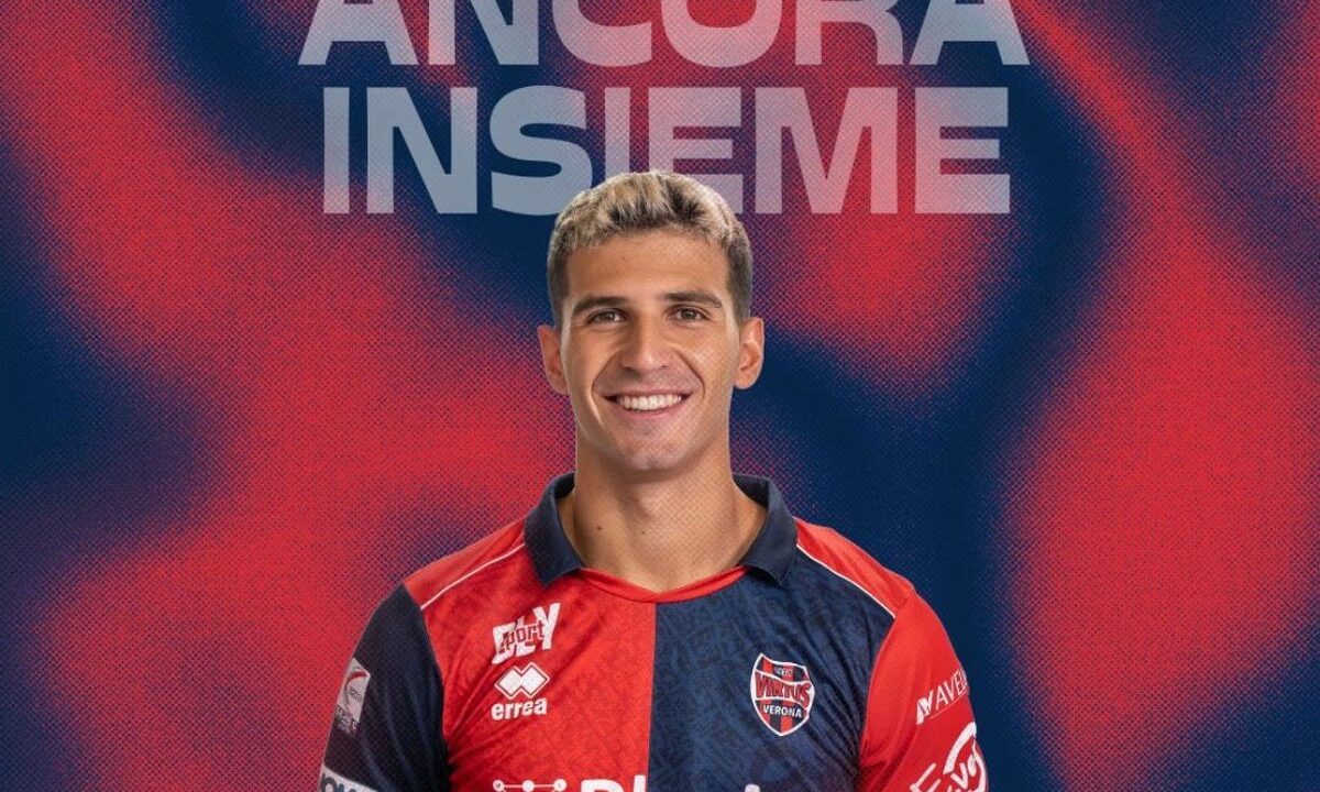 Ruggero difensore della Virtus Verona vicinissimo alla Juve Stabia