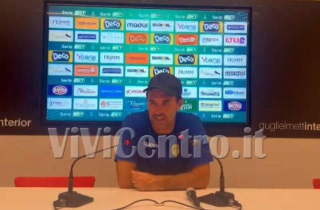 Juve Stabia, Pagliuca: “Orgoglioso dei miei ragazzi, una prestazione da guerrieri”