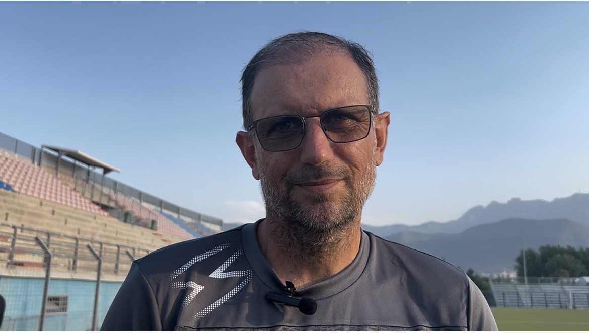 Mister Coppola prima di Coppa Italia
