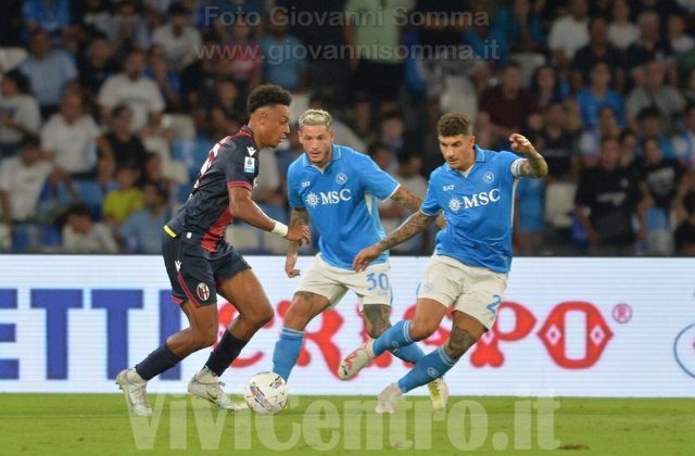L’azzurro pensiero ACALDO: Il Napoli è bloccato dal Bologna sul pareggio. L’Inter resta a tre lunghezze