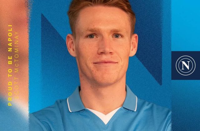 Napoli, ufficiale l’arrivo di McTominay