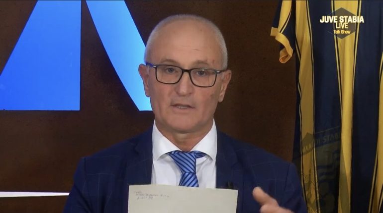 Juve Stabia, Peccerillo: “Finiamo sui giornali a causa di pochi. Sogno un futuro senza polizia allo stadio”