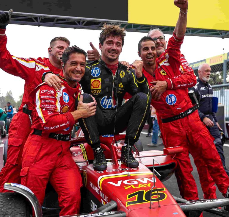 F1, GP Italia: a casa nostra vince la Ferrari con Leclerc!