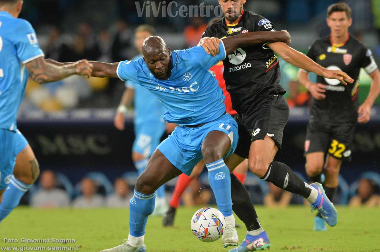 NAPOLI - MONZA 2-0 SERIE A CALCIO (6) LUKAKU