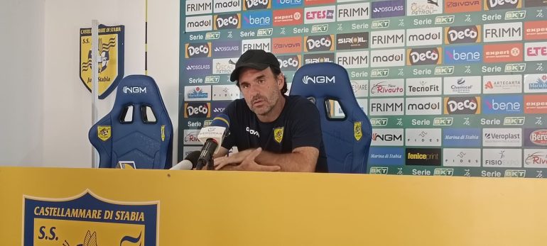Juve Stabia, Pagliuca: Oggi abbiamo battuto il Pisa perchè abbiamo messo in campo tutto il nostro ardore!