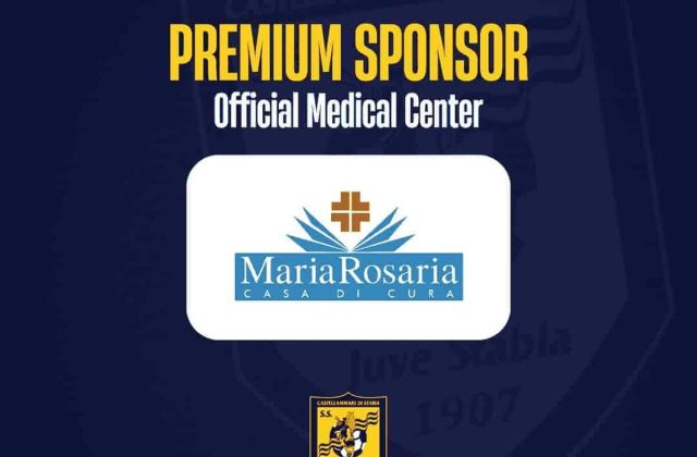 Juve Stabia, il Gruppo Casa di Cura Maria Rosaria è un Premium Sponsor delle Vespe