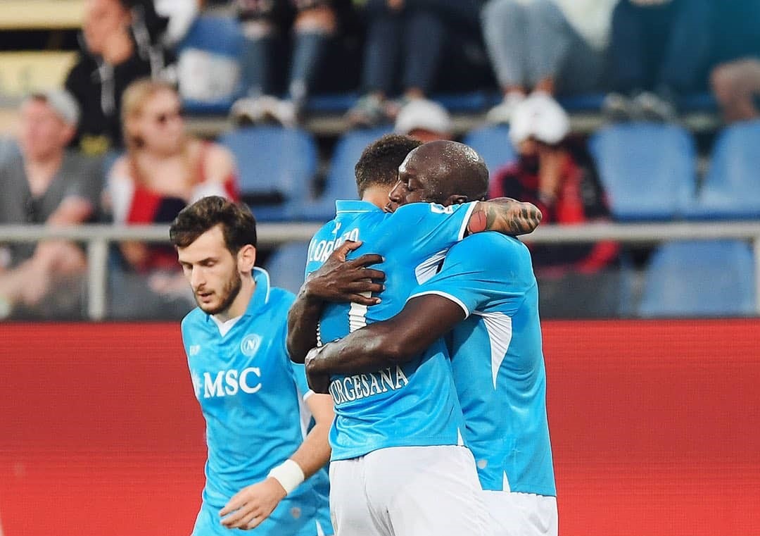 Cagliari-Napoli 0-4, gli azzurri vincono la terza sfida di fila