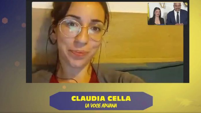 Claudia Cella La Voce Apuana