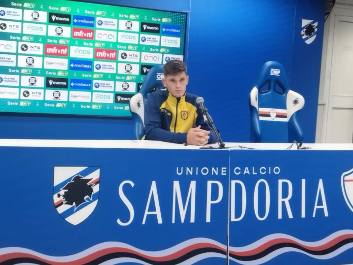 adorante juve stabia sampdoria conferenza stampa