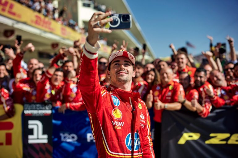 F1, GP USA: Leclerc vince davanti a Sainz! Parte la festa Ferrari