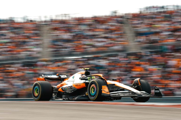F1, qualifiche GP USA: Norris risponde a Verstappen e si prende la pole! Ferrari terza e quarta