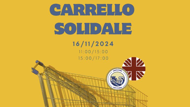 Giovani per Stabia: un carrello pieno di solidarietà