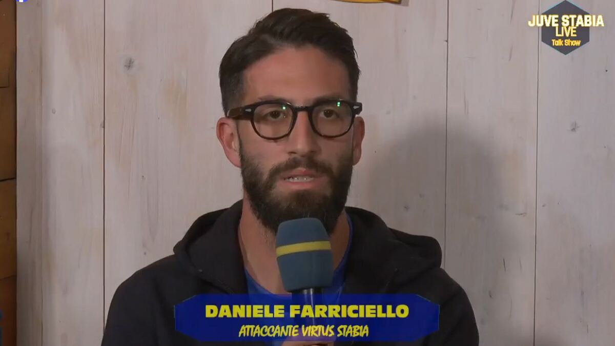 Farriciello: Sono tifoso della Juve Stabia, per me una grande squadra. La Virtus Stabia? Puntiamo ai play off