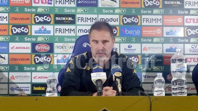 SPEZIA-JUVE STABIA 1-1. MISTER D’ANGELO: “JUVE STABIA BEN ALLENATA, CON GIOCATORI DI BUONISSIMO VALORE”