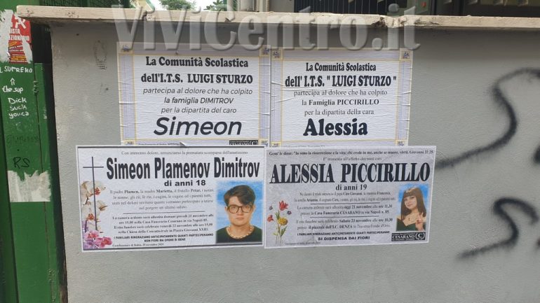 L’ITS Sturzo dopo Simeon piange anche per Alessia Piccirillo. Il gesto dei genitori è un faro nell’oscurità