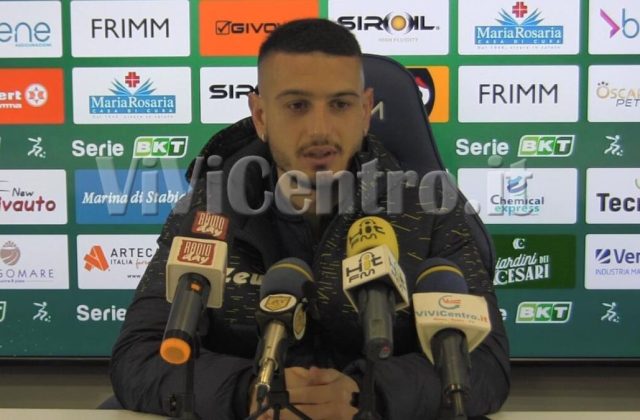 Juve Stabia – Frosinone, Partipilo: Pareggio? Risultato giusto. Soddisfatti del punto ma vogliamo di più