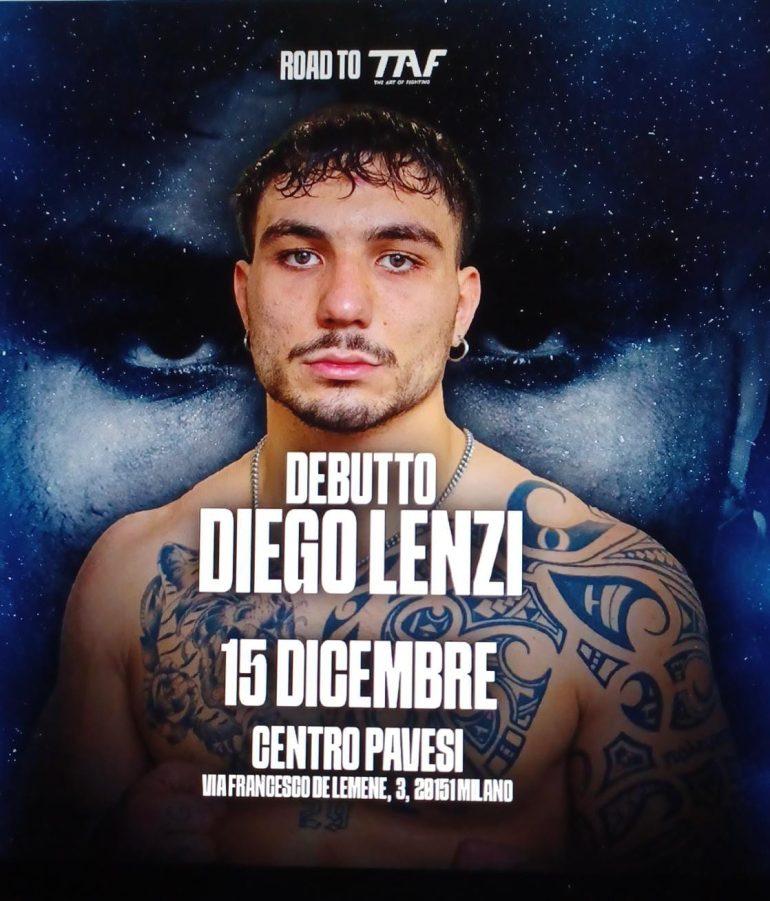 Pugilato a Milano : DIEGO LENZI, DALLE OLIMPIADI AL RING DI “ROAD TO TAF”