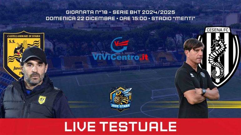 Juve Stabia – Cesena: Finale (1-0 22′ Mussolini)