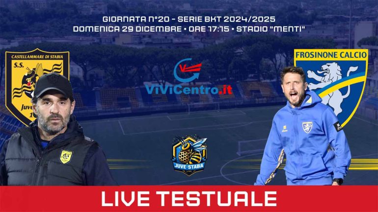 Juve Stabia – Frosinone: FINALE (1-1 22′ Adorante 72′ Partipilo)