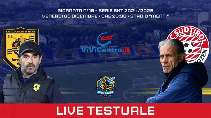 Juve Stabia Sud Tirol Live Testuale