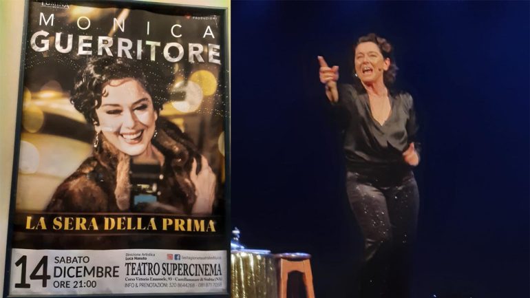 Supercinema, Monica Guerritore in “La sera della prima” nell’ambito della rassegna “La stagione di Luca”