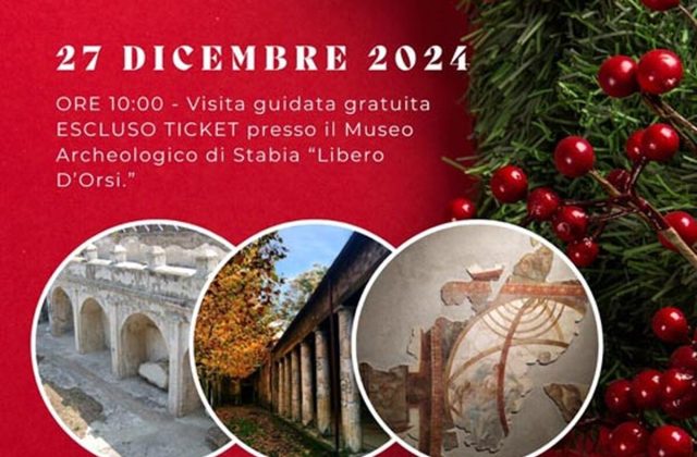 Natale a Stabiae: suggestivo tuffo nella storia,nell’arte, nelle tradizioni dell’antica Stabia con Archeoclub