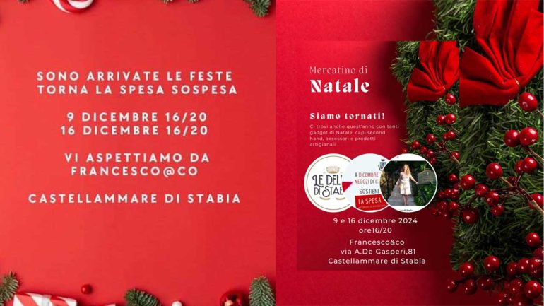 Un Natale di Solidarietà a Castellammare: La Spesa Sospesa torna a riscaldare i cuori