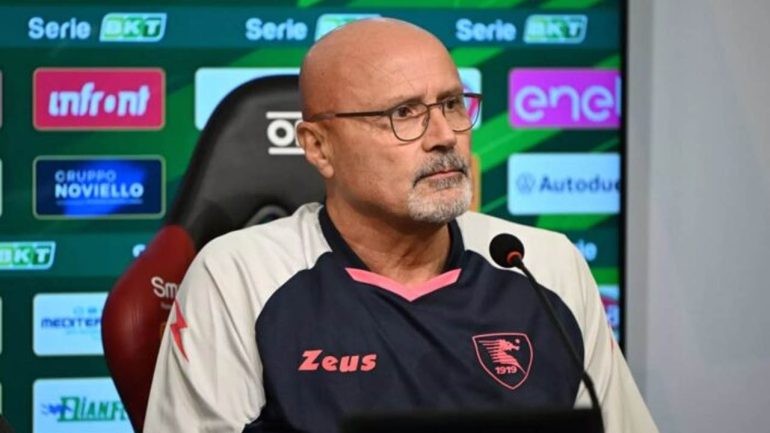 Colantuono carica la Salernitana: Juve Stabia? Vogliamo continuare a vincere. Il pubblico ci darà una mano