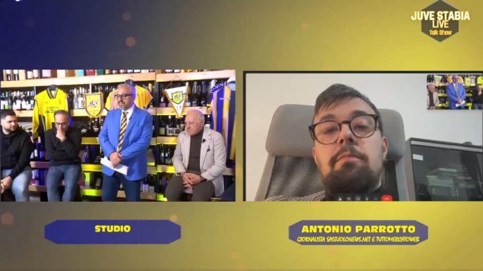 Antonio Parrotto SassuoloNews Juve Stabia Live Talk Show