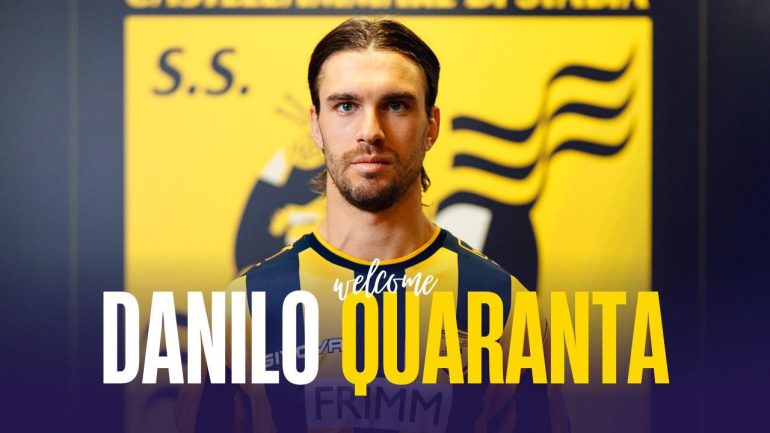 UFFICIALE, Danilo Quaranta è gialloblù: Un rinforzo di esperienza per la Juve Stabia