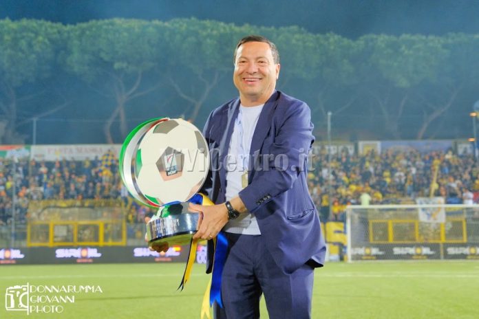 Juve Stabia AZ Picerno Calcio Serie C 2023-2024 Premiazione (32) LANGELLA