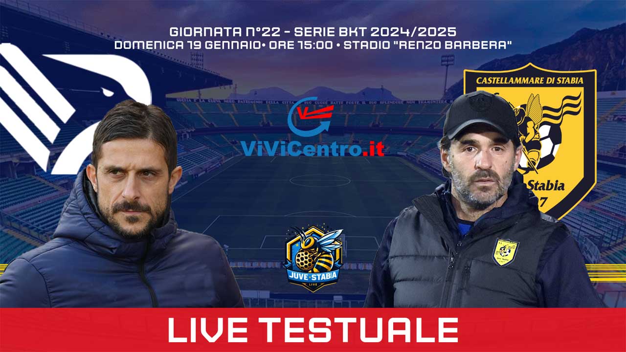 Palermo Juve Stabia Live Testuale