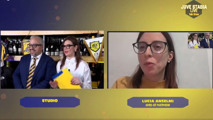 lucia anselmi la spezia juve stabia live talk show