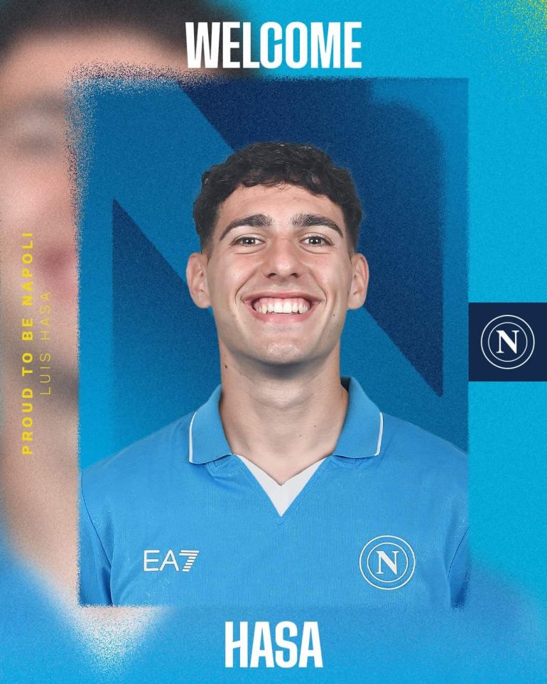 Napoli, ufficiale l’arrivo di Hasa