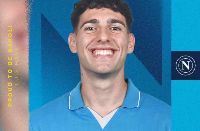 Napoli, ufficiale l’arrivo di Hasa