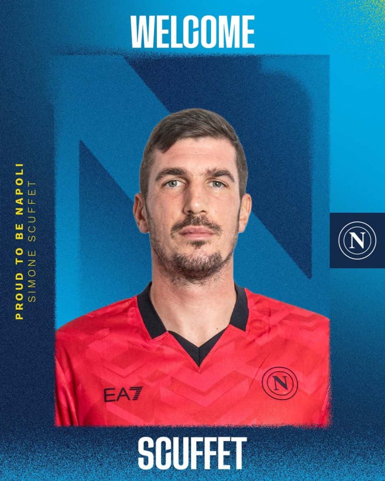 Napoli, ufficiale l’arrivo di Scuffet