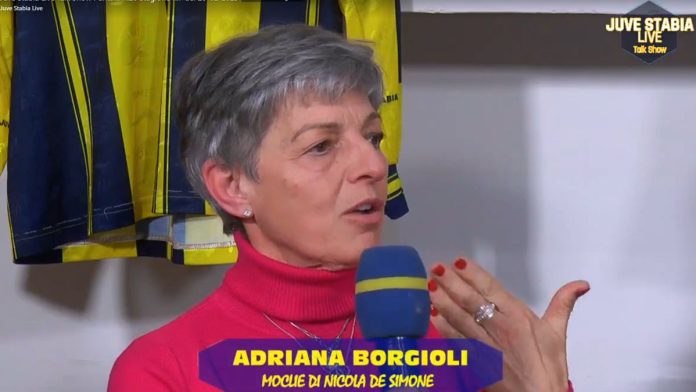 Adriana Borgioli Juve Stabia Live Talk Show