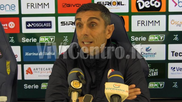 Juve Stabia – Bari (3-1), Moreno Longo: Oggi non è mancato l’impegno ma dobbiamo migliorare nei duelli