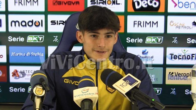 Juve Stabia – Salernitana (1-0), Niccolò Fortini: “Sapere di aver deciso questo derby mi mette i brividi”