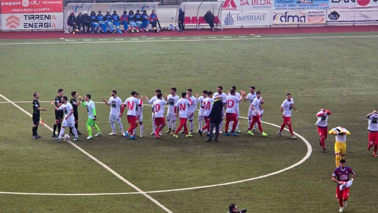 Santa Maria la Carità – Virtus Stabia (0-0): Un gara da brividi e tante emozioni ma il gol non arriva