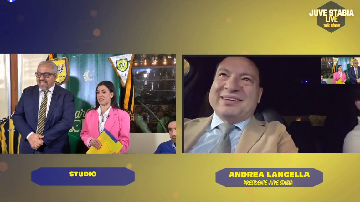 Andrea Langella Juve Stabia Live Talk Show