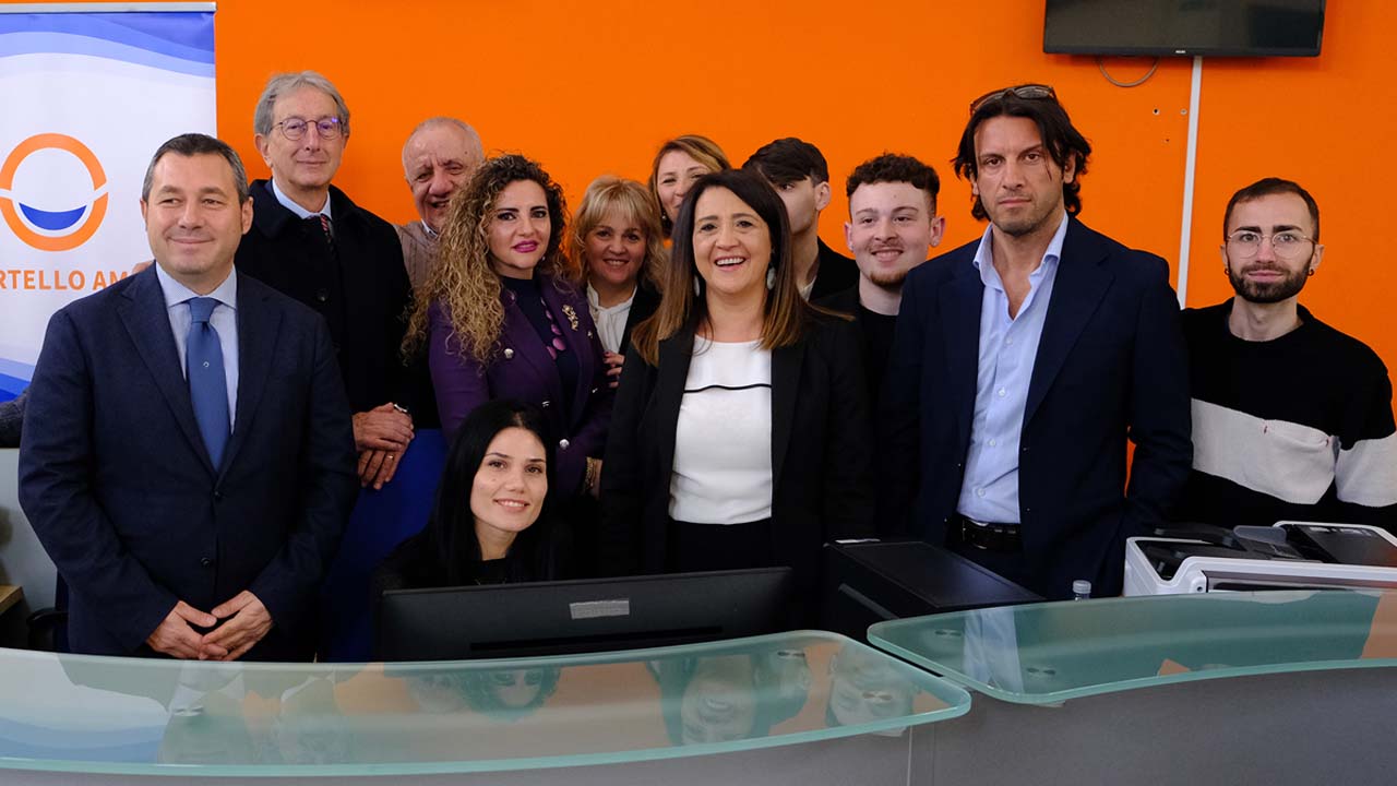 Cimitile - Inaugurazione Sportello Amico 1