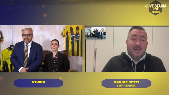 Davide Setti Juve Stabia Live Talk Show