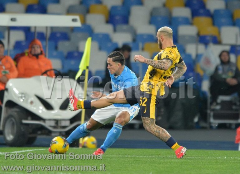 Napoli – Inter (1-1): Le foto dei protagonisti in campo
