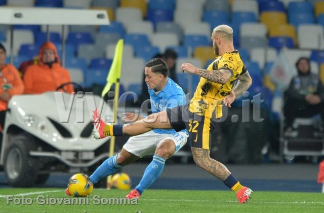 Napoli – Inter (1-1): Le foto dei protagonisti in campo