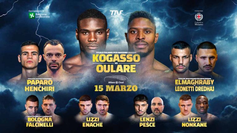 Grande boxe a Milano Sabato 15 marzo ,in programma tre titoli Italiani