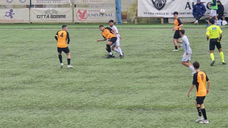 La Virtus Junior Stabia travolge il Cervinara con una netta cinquina (5-1)